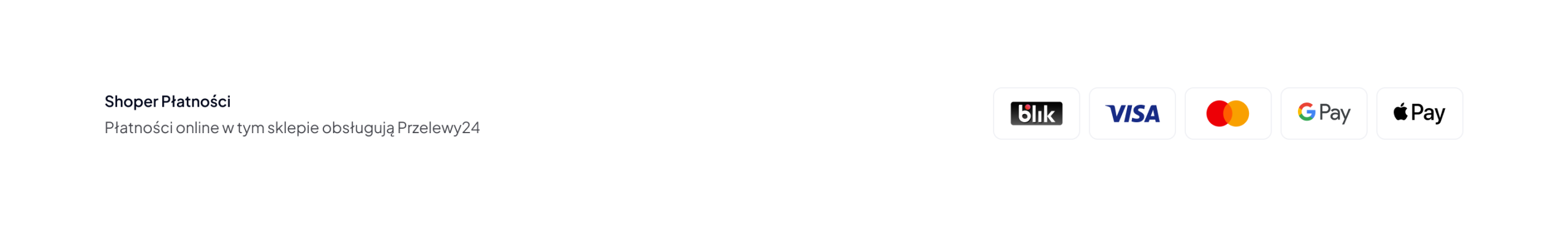 baner informacyjny Przelewy24